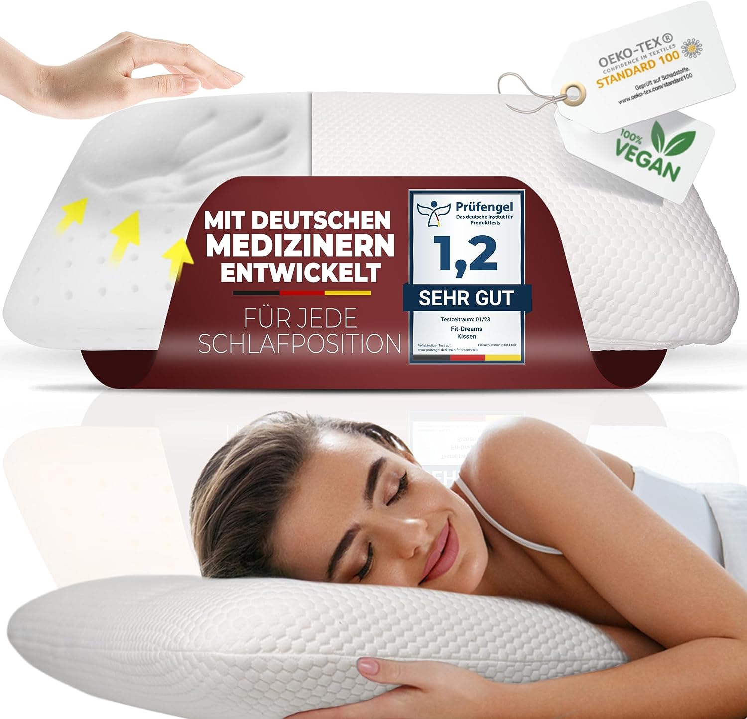 Fit-Dreams Nackenstützkissen - FIT-DREAMS